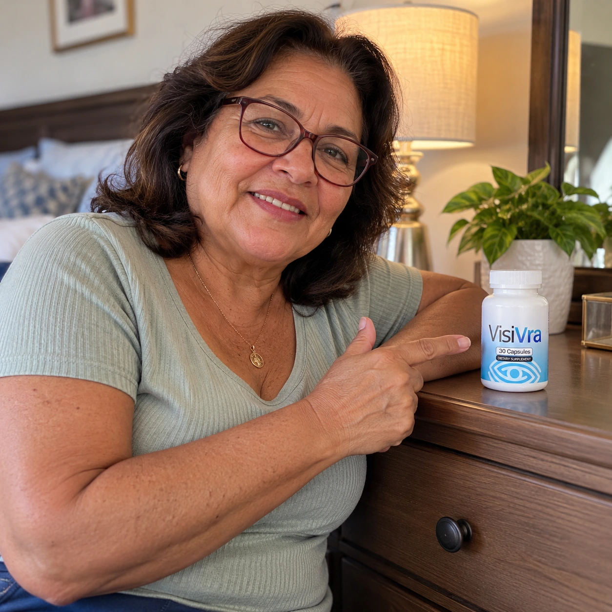VisiVra customer Linda M.